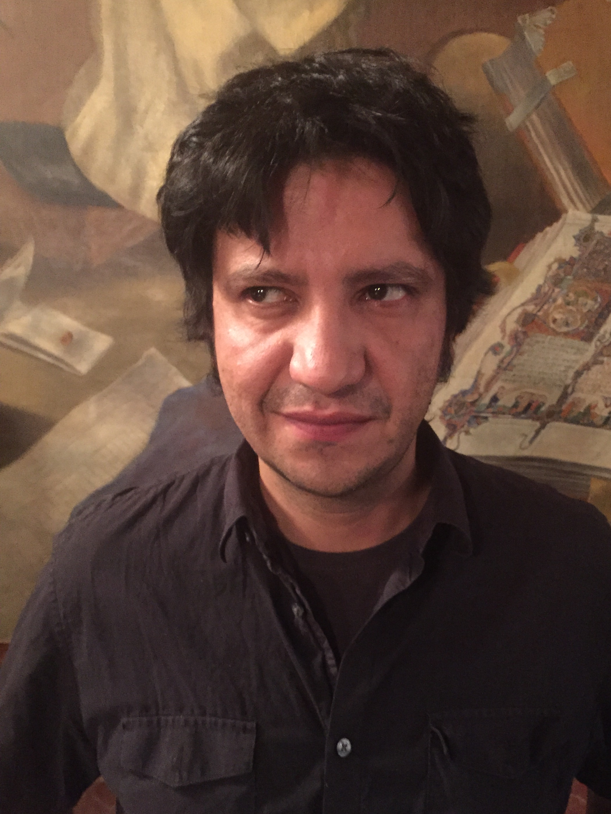 portrait of author Alejandro Zambra