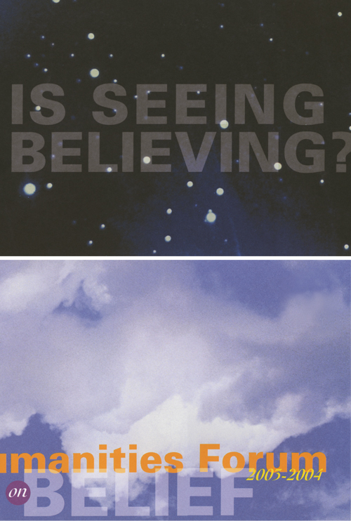 Is seeing believing? 