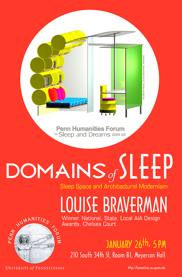Poster for The Domains of Sleep event