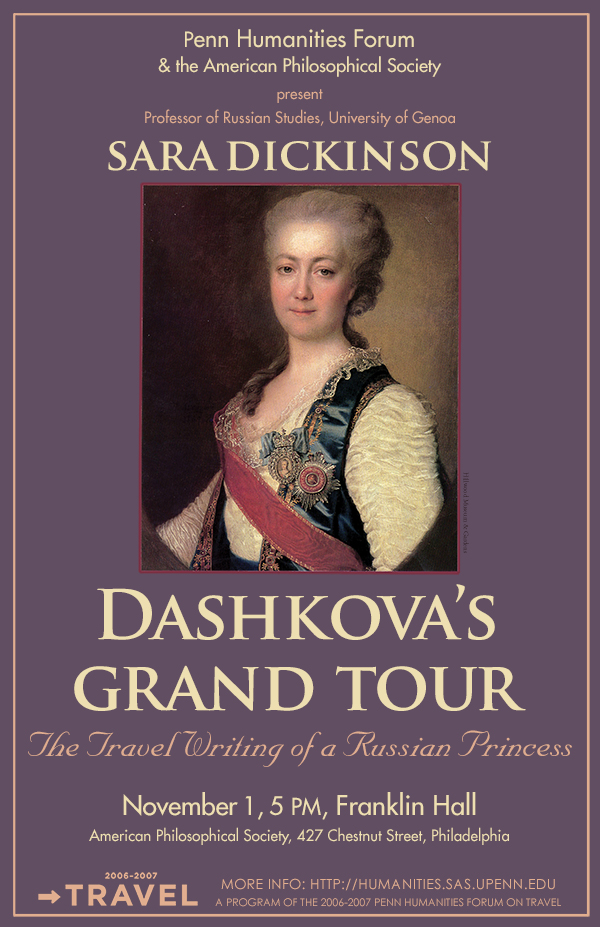 Dashkova's Grand Tour Poster