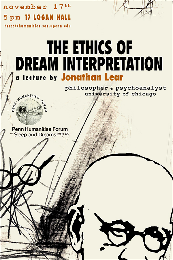 Poster for The Ethics of Dream Interpretation event