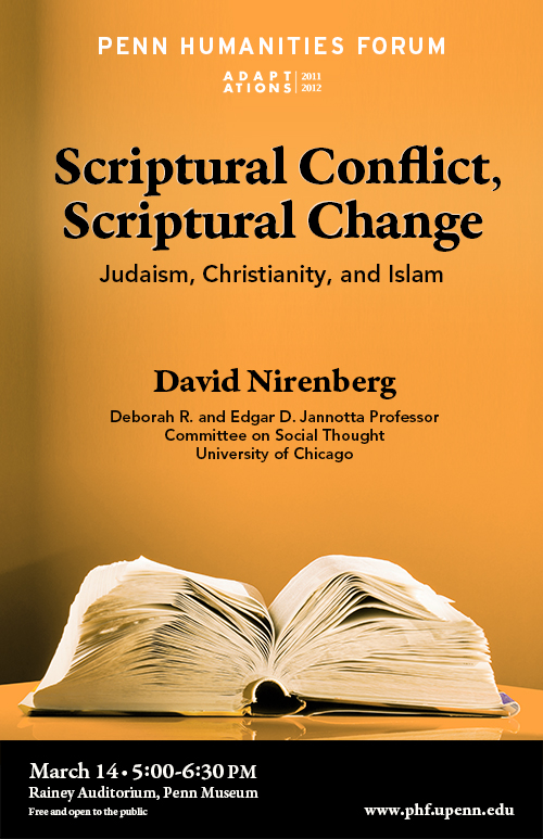 Scriptural Conflict, Scriptural Change Poster