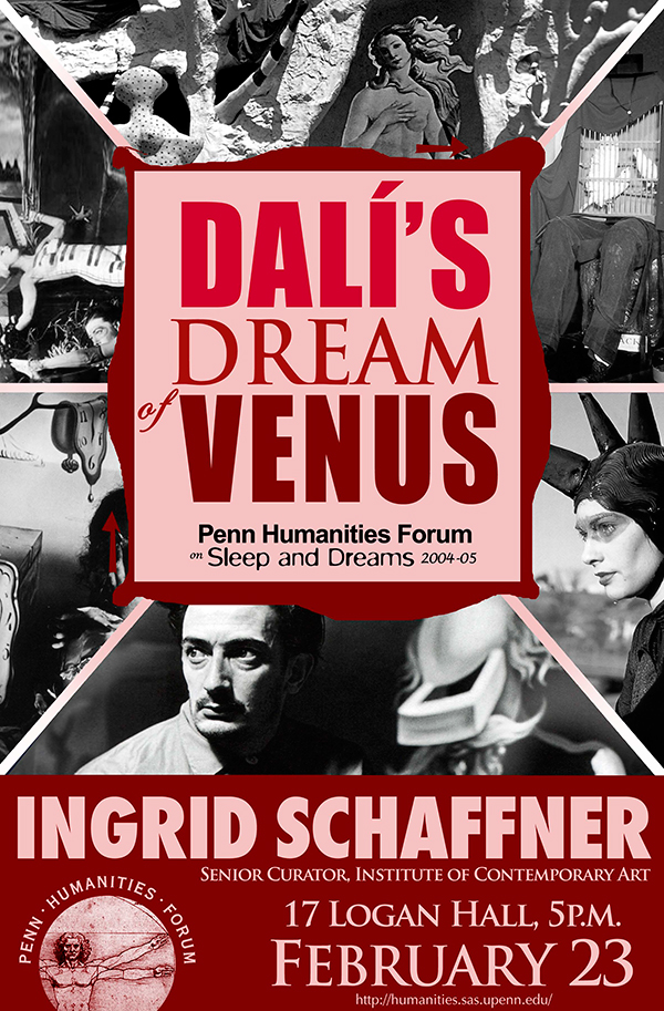 Poster for Dali's Dream of Venus event