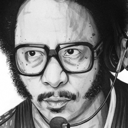 Illustration of Boots Riley