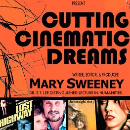 Poster for Cutting Cinematic Dreams event