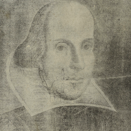 old print of Shakespeare