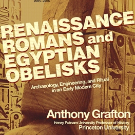 Poster for Renaissance Romans and Egyptian Obelisks event