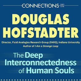 The Deep Interconnectedness of Human Souls Poster with text