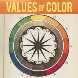 Color Wheel with Values of Color Text
